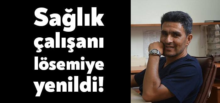 Gölcük Necati çelik Devlet Hastanesi'nde çalışan laboratuvar teknisyeni Özer Çimşir