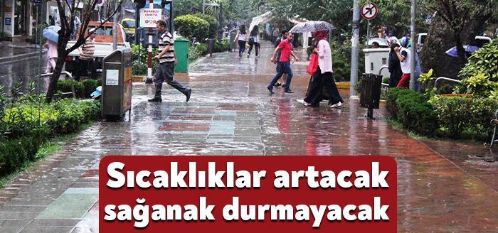 Meteoroloji Genel Müdürlüğü'nün tahminlerine göre yurdun kuzeybatı kesimlerini etkisi altında