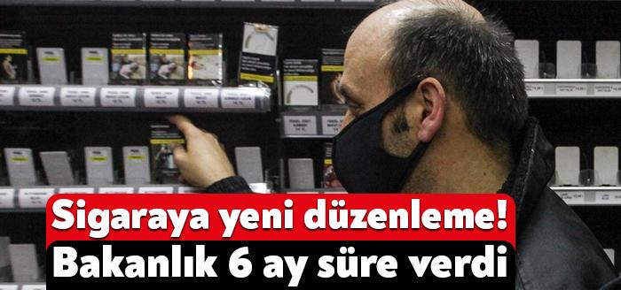 Sigaraya yeni bir düzenleme daha geldi. Tarım ve Orman Bakanlığı'nca