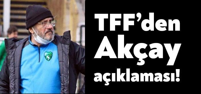 Türkiye Futbol Federasyonu, hastaneye kaldırılan Kocaelispor Teknik Direktörü Mustafa Reşit
