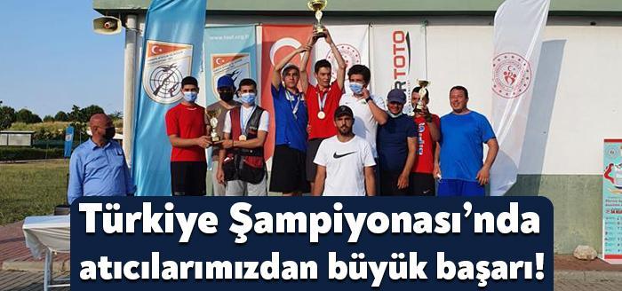 Kağıtspor’un başarılı atıcıları Türkiye şampiyonasında başarılı sonuçlar aldı.
