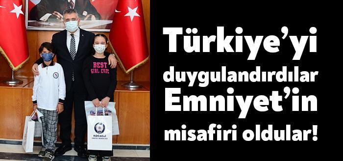 İzmit Ulugazi İlkokulu'nda dün herkesi duygulandıran bir olay yaşandı. Derse