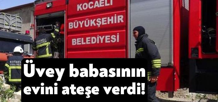 Darıca'da evini ateşe verdikten sonra kendini içeri kilitleyen kişi, polisin
