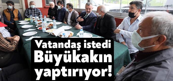Başkan Büyükakın, İzmit’in Zeytinburnu, Gedikli ve Kadriye Gülbahçe köylerini AK