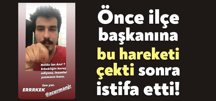 CHP İzmit İlçe Gençlik Kolları Yönetim Kurulu Üyesi Ozan Uğur