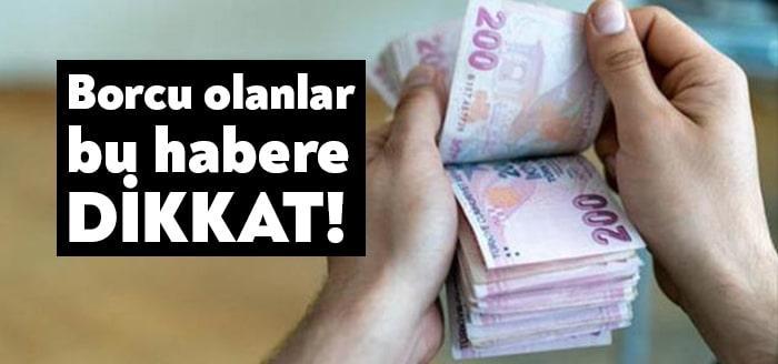 AK Parti milletvekillerinin imzasını taşıyan Bazı Alacakların Yeniden Yapılandırılması İle