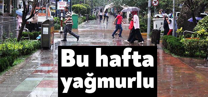 Haziran ayı ile birlikte yükselen hava sıcaklıkları yarın itibariyle düşecek.