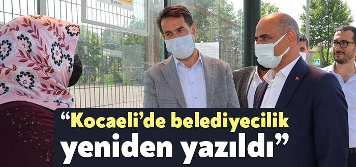 AK Parti Kocaeli Milletvekili Cemil Yaman, gün boyu Körfez’de ziyaretlerde