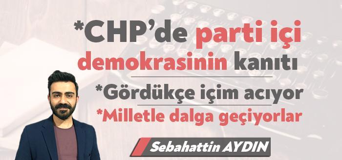 Türkiye’de özellikle sağ partilerde bir üstteki ne derse o olur.