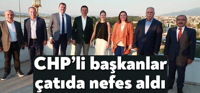 Marmara Denizi Eylem Planı Koordinasyon Toplantısı’na katılan CHP’li belediye başkanları