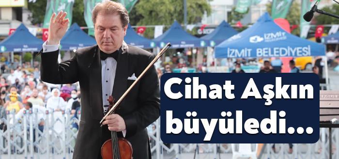 Dünyaca ünlü keman virtüözü ve bestekâr Prof. Dr. Cihat Aşkın,
