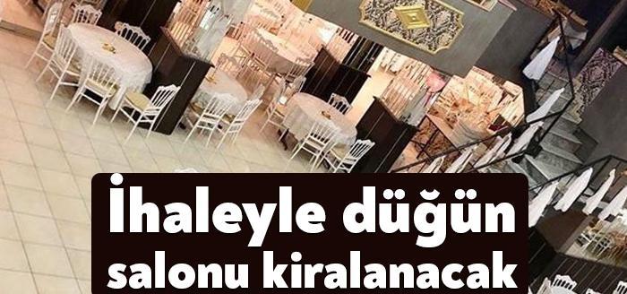 Dilovası Belediyesi mülkiyeti belediyeye ait düğün salonunu kiraya verecek. Kiralama