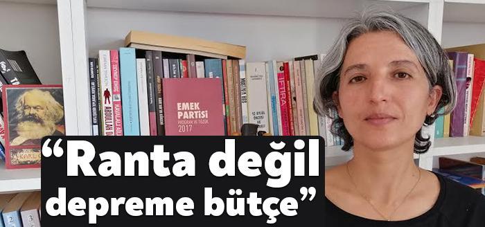 EMEP Kocaeli İl Başkanı Arzu Erkan, "Yaşam hakkımızı savunmak ve
