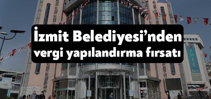 İzmit Belediyesi, 7326 sayılı Bazı Alacakların Yeniden Yapılandırılması Kanunu’na ilişkin