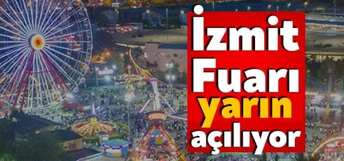 Pandemi kısıtlamaları nedeniyle uzun süredir kapalı olan İzmit Fuar alanı