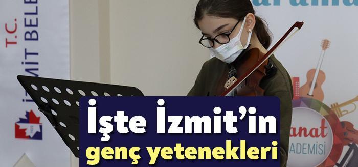 Yüzlerce gencin beş gün boyunca hünerlerini sergilediği İzmit Belediyesi Sanat