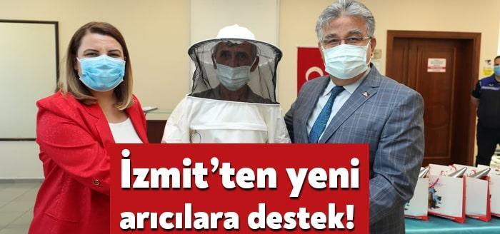 İzmit Belediyesinin Halk Eğitim Merkezi ile birlikte düzenlediği arıcılık kursunu