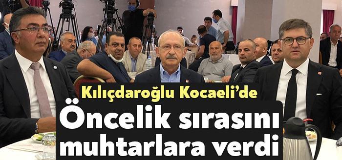 CHP) Genel Başkanı Kemal Kılıçdaroğlu bugün CHP Kocaeli İl Örgütü’nün