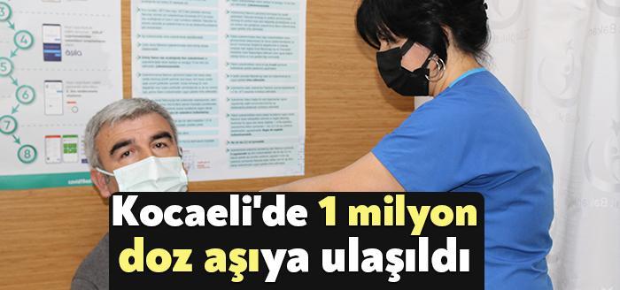 Kocaeli’de koronavirüsle mücadele çalışmaları kapsamında gerçekleştirilen aşılama çalışmaları son sürat