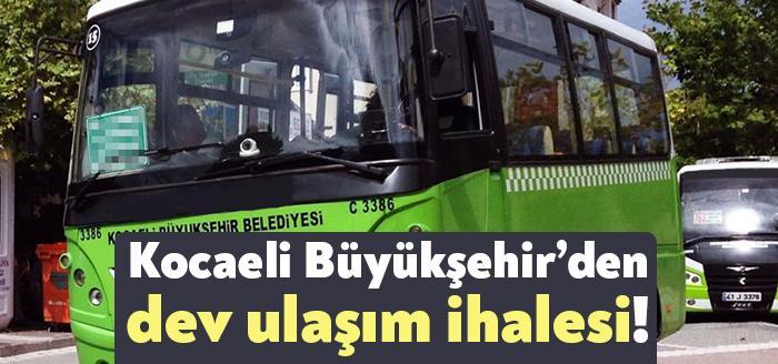 Kocaeli Büyükşehir Belediyesi Ulaşım Dairesi Başkanlığı Toplu Taşıma Şube Müdürlüğü,