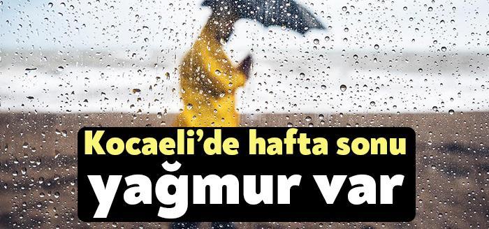 Kocaeli’de yağışlı havalar etkisini sürdürüyor. Yağışlı havalar bir süre daha