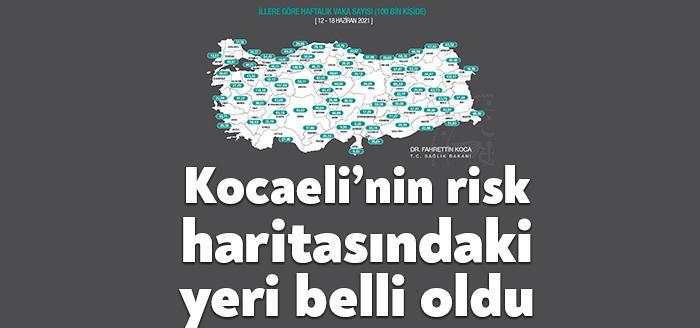 Sağlık Bakanı Fahrettin Koca, 'İllere Göre Haftalık Vaka Sayısı' haritasını