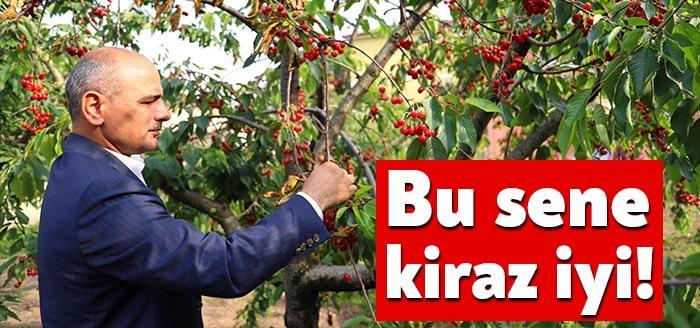 Yarımca Kirazı’nın bir değer olduğunu belirten Başkan Söğüt, “Teşvik olsun,