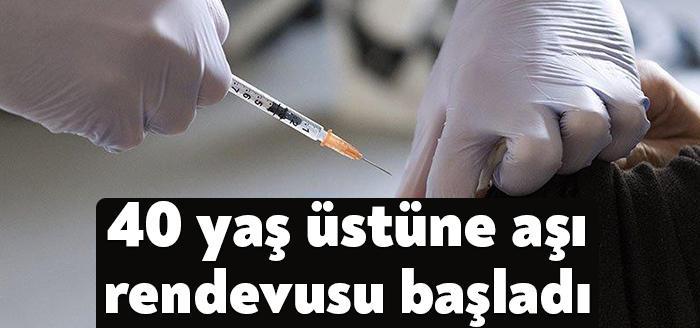 Sağlık Bakanı Fahrettin Koca, Kovid-19 aşısına ilişkin, "40 yaşa kadar
