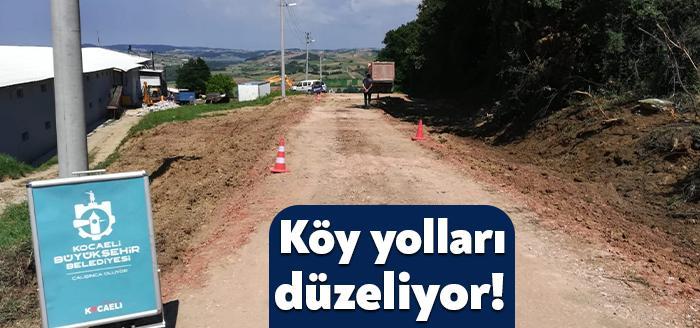 Büyükşehir Belediyesi tarafından 1300 metre uzunluğundaki Körfez Himmetli Köyü Köseler