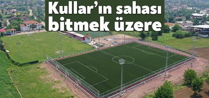 Kocaeli Büyükşehir Belediyesi Kullar Spor Tesisleri’ne FIFA standartlarında yapılan futbol