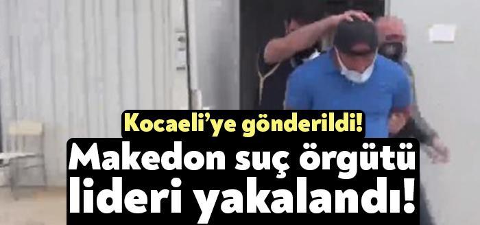 Ülkesi Kuzey Makedonya'da uyuşturucu ticareti yaptığı iddia edilen organize suç