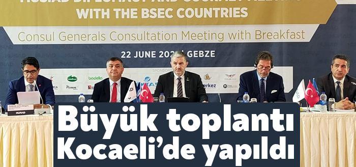 MÜSİAD KEİ Diplomasi ve Gurme toplantısı Dışişleri Bakan Yardımcısı Faruk