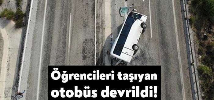 Denizli'de yağışın etkisiyle kayganlaşan yolda, aralarında Kocaelili isimlerin de bulunduğu