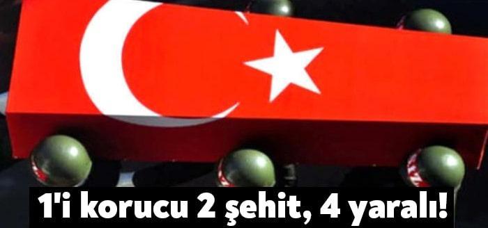 Bitlis'teki Eren-11 Operasyonu'nda biri korucu olmak üzere 2 şehit olduğu,