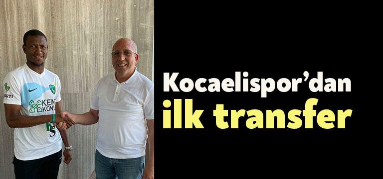 Kocaelispor’da ilk dış transfer Cisse oldu. Yeşil-siyahlı takımımız Cisse ile