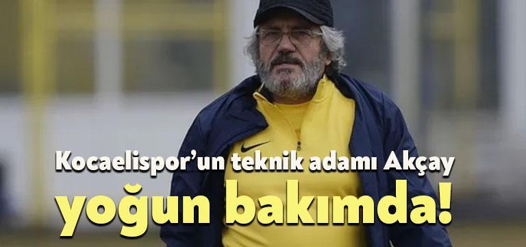Kocaelispor Teknik Direktörü Mustafa Reşit Akçay yoğun bakımda tedavi altına