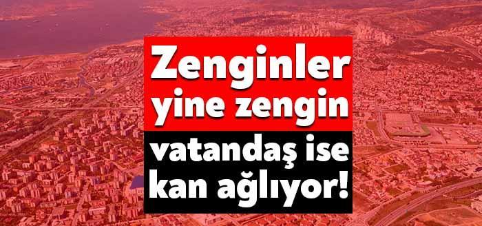 Pandemi yılı olan 2020'de Türkiye'de nüfusun en zengin yüzde 20'lik