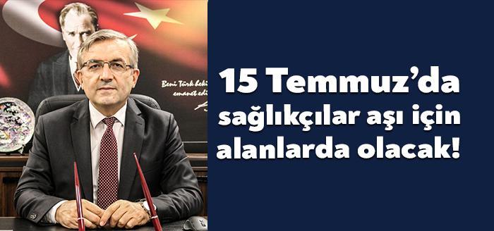 Kocaeli İl Sağlık Müdürü Op. Dr. Yüksel Pehlevan, sağlık ekiplerinin