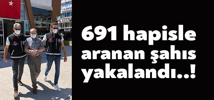 Gebze’de işlediği dolandırıcılık suçundan yargılandığı mahkemece 691 yıl 8 ay