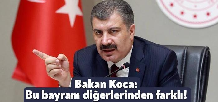 Sağlık Bakanı Fahrettin Koca, yayımladığı Kurban Bayramı mesajında, "Salgın henüz