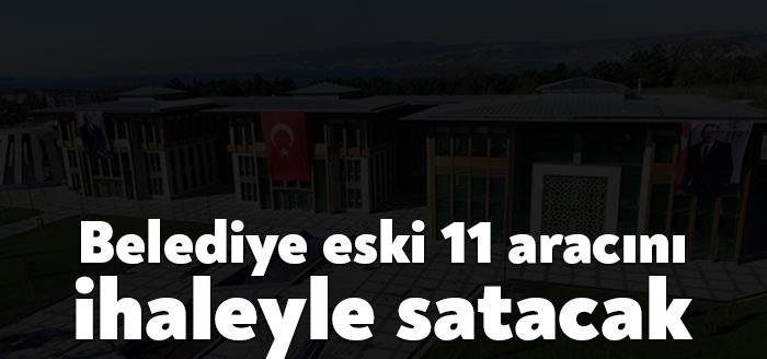 Başiskele Belediyesi’ne ait 11 adet araç hali hazır mevcut durumuyla