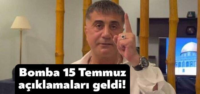 Organize suç örgütü lideri Sedat Peker, akşam saatlerinde bir takım
