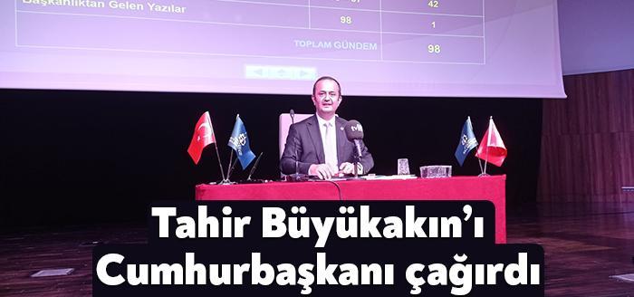 Kocaeli Büyükşehir Belediye Başkanı Tahir Büyükakın, Cumhurbaşkanı’nın davetlisi olarak Ankara’ya