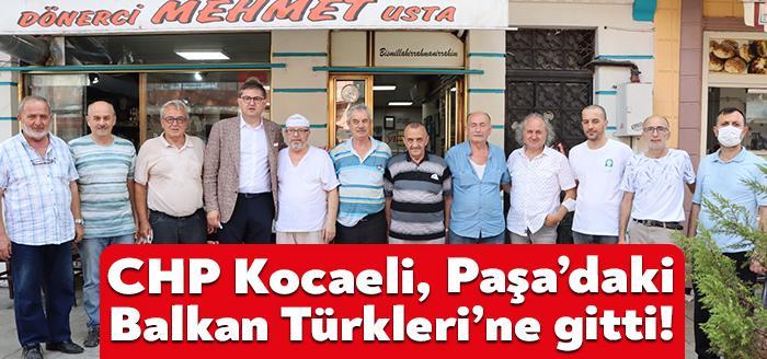 CHP Kocaeli, İzmit Mehmet Ali Paşa Mahallesi’nde yaşayan Rumeli Balkan