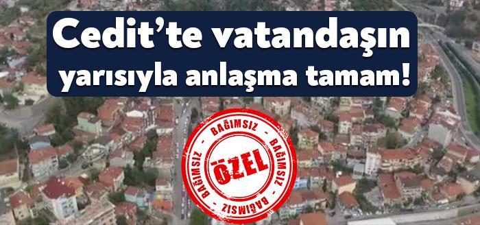 Kocaeli Büyükşehir Belediyesi İzmit Cedit Kentsel Dönüşümü çalışmaları kapsamında hak