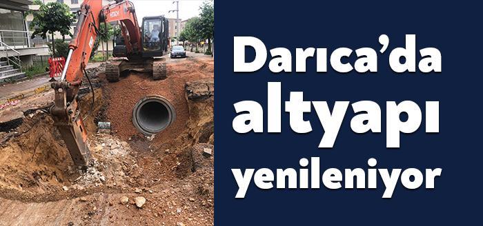 Darıca’da altyapı yenileniyor