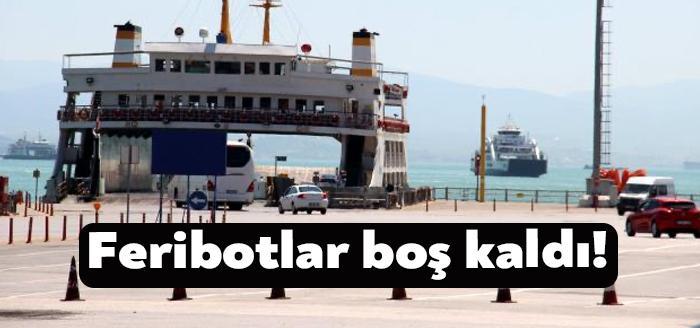 Kocaeli'nin Gebze ilçesinde bulunan Eskihisar Feribot iskelesinde, 9 günlük Kurban