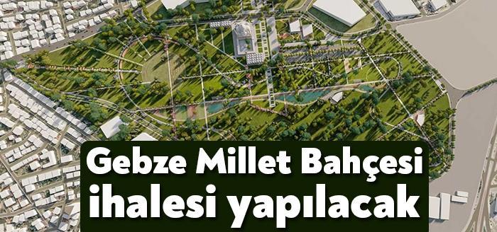 TOKİ'nin Kocaeli’ye yaptıracağı 9 millet bahçesinden biri olan Gebze Millet