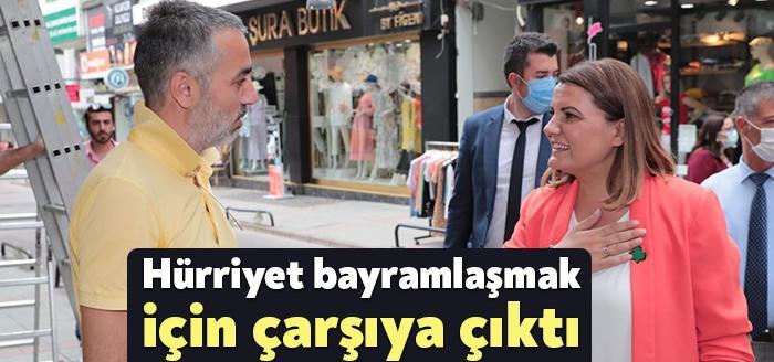 İzmit Belediye Başkanı Av. Fatma Kaplan Hürriyet,  Kurban Bayramı öncesinde