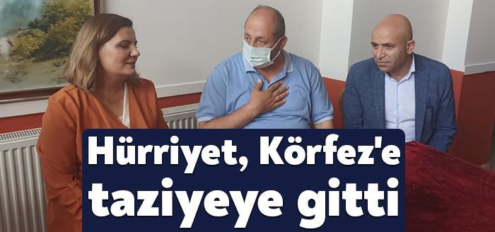 İzmit Belediye Başkanı Av. Fatma Kaplan Hürriyet, aile büyüklerini kaybeden